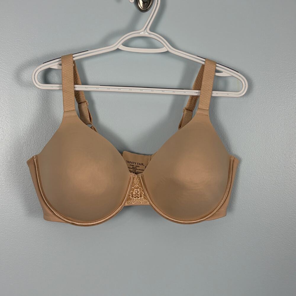 Vanity Fair 76380 nude/beige size 40 DD like new some marks